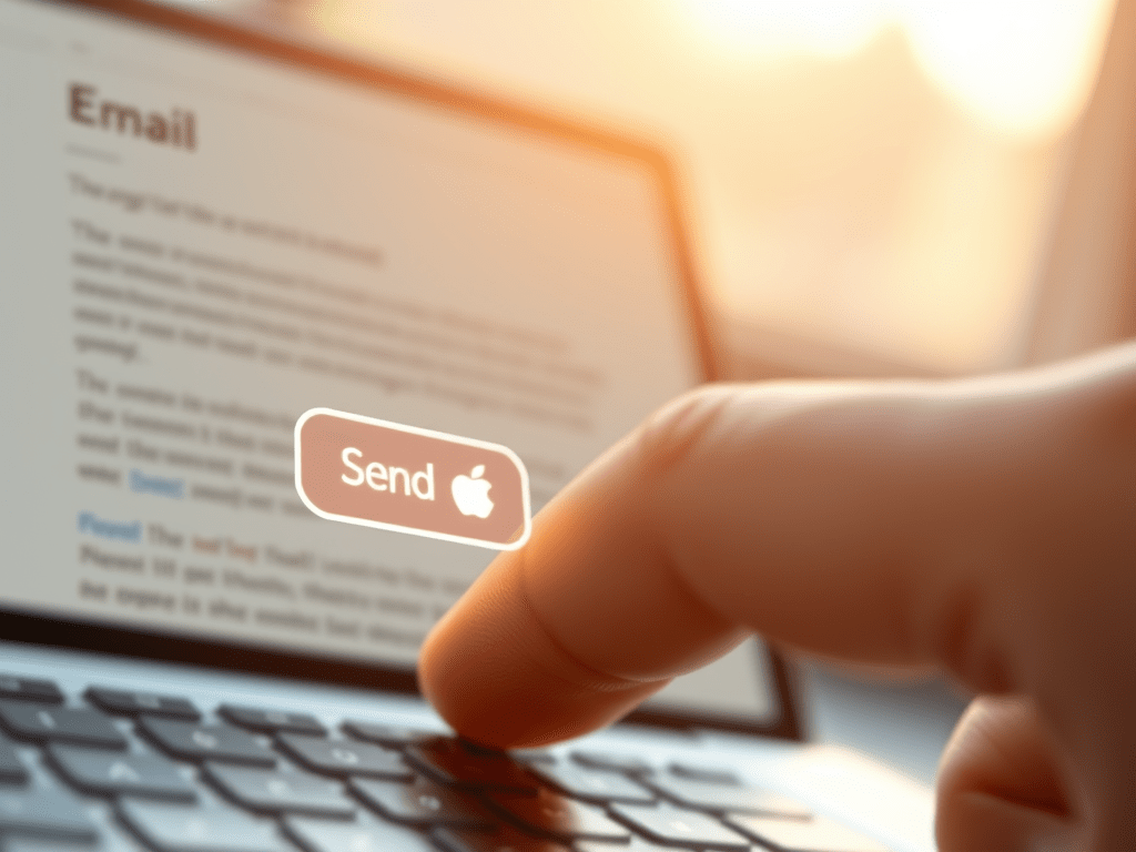 Hitting that send&nbsp;button